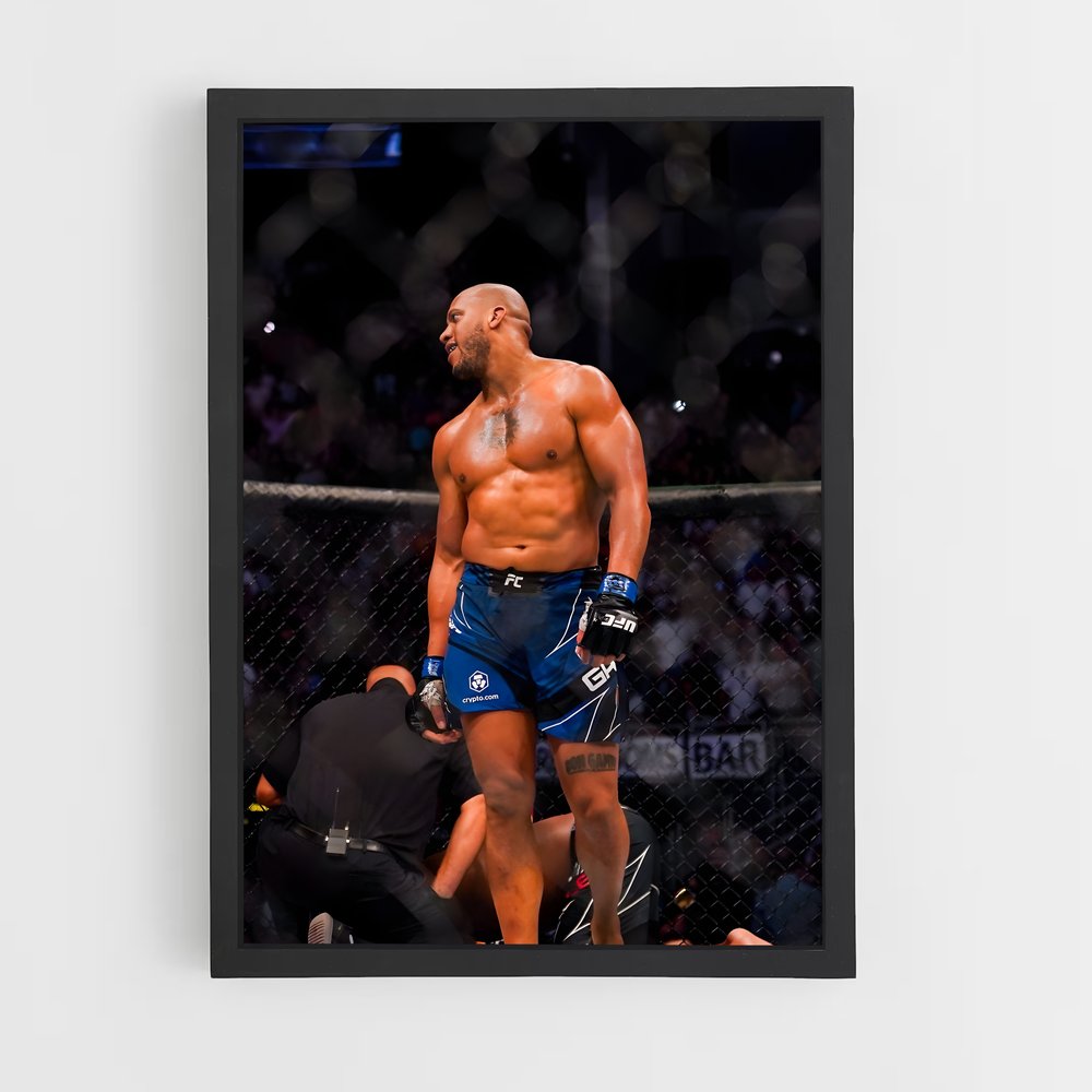 Poster Ciryl gane vrai – affiche MMA (vue 2)